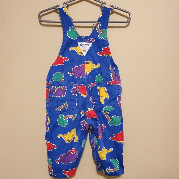 Vintage OshKosh Vestbak Overalls **rare pattern** - Picture 3 of 5